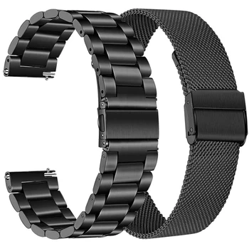 Ремешок из нержавеющей Стали 20 ММ Для Lenovo Watch HW10/Смарт-браслет Watch X Plus Заменяет Металлические Ремешки на запястье Lenovo Watch S Correa