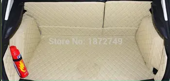 Лучшие коврики! Специальные коврики в багажник для Mitsubishi Pajero Sport 2014-2016, водонепроницаемые кожаные ковры