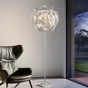 Креативные светодиодные торшеры из сосновой шишки для гостиной, настольная лампа для дивана, прикроватные светильники для спальни, домашний декор, освещение в помещении