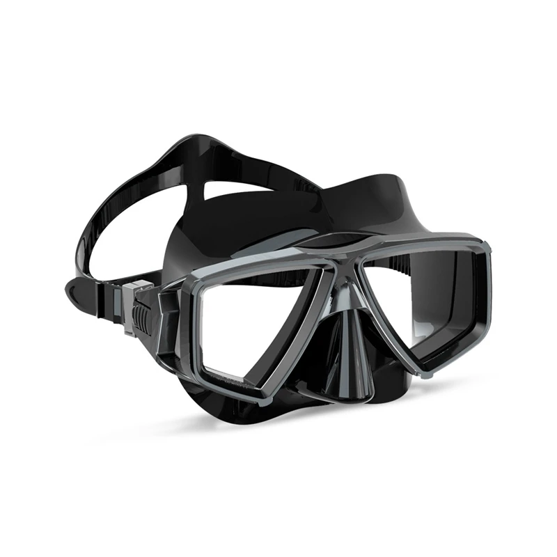 1 шт. Силиконовые очки для фридайвинга для дайвинга для взрослых, защита для носа и глаз, черный Изображение 0