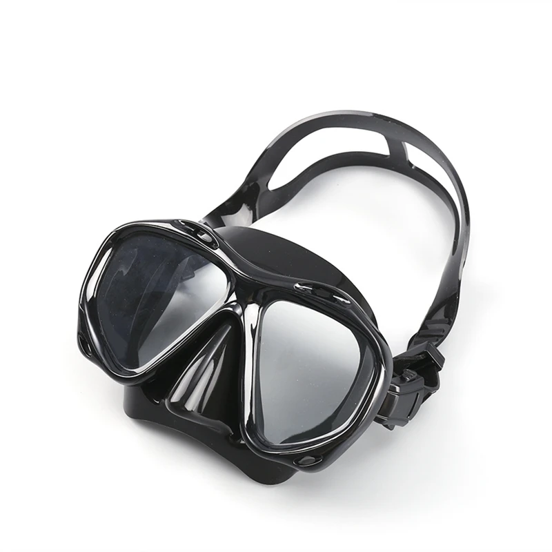 1 шт. Силиконовые очки для фридайвинга для дайвинга для взрослых, защита для носа и глаз, черный Изображение 3
