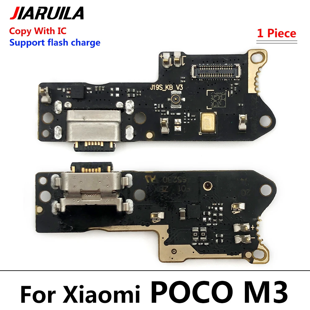 10 шт./лот, USB зарядное устройство, порт для зарядки Xiaomi Poco F1 X2 M3 F4, док-станция 5G, микрофонная плата, гибкий кабель Изображение 3