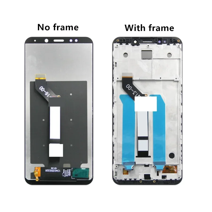 100% новый 5,99-дюймовый дисплей Xiaomi Redmi 5 Plus с сенсорным экраном и цифровым преобразователем в сборе с ЖК-дисплеем в рамке Изображение 1