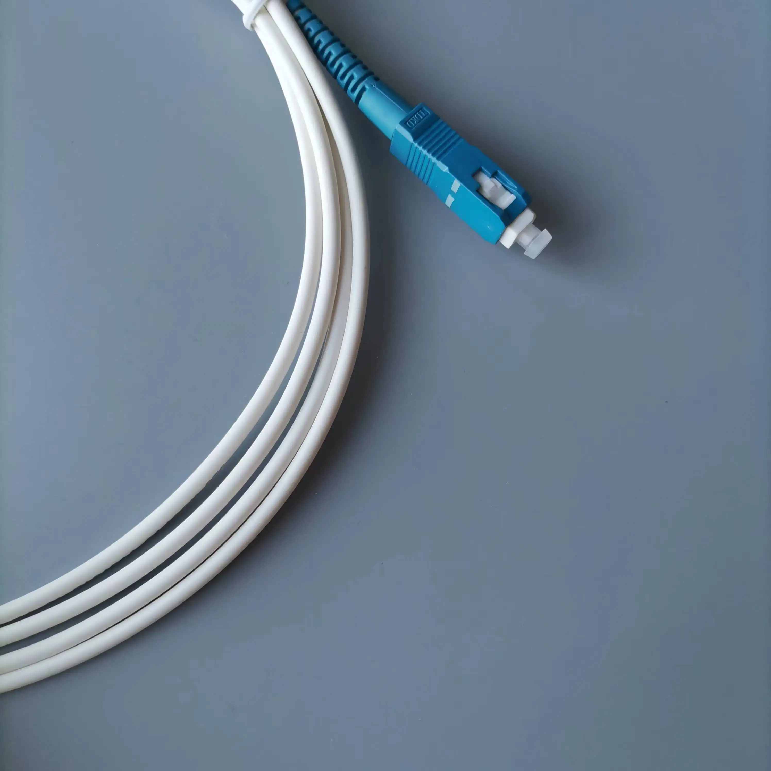 10ШТ Волоконно-Оптический Патч-Корд 1М 2М SC/UPC-SC/UPC Однорежимный Симплексный Белый Соединительный кабель jakter 3,0 мм Изображение 4