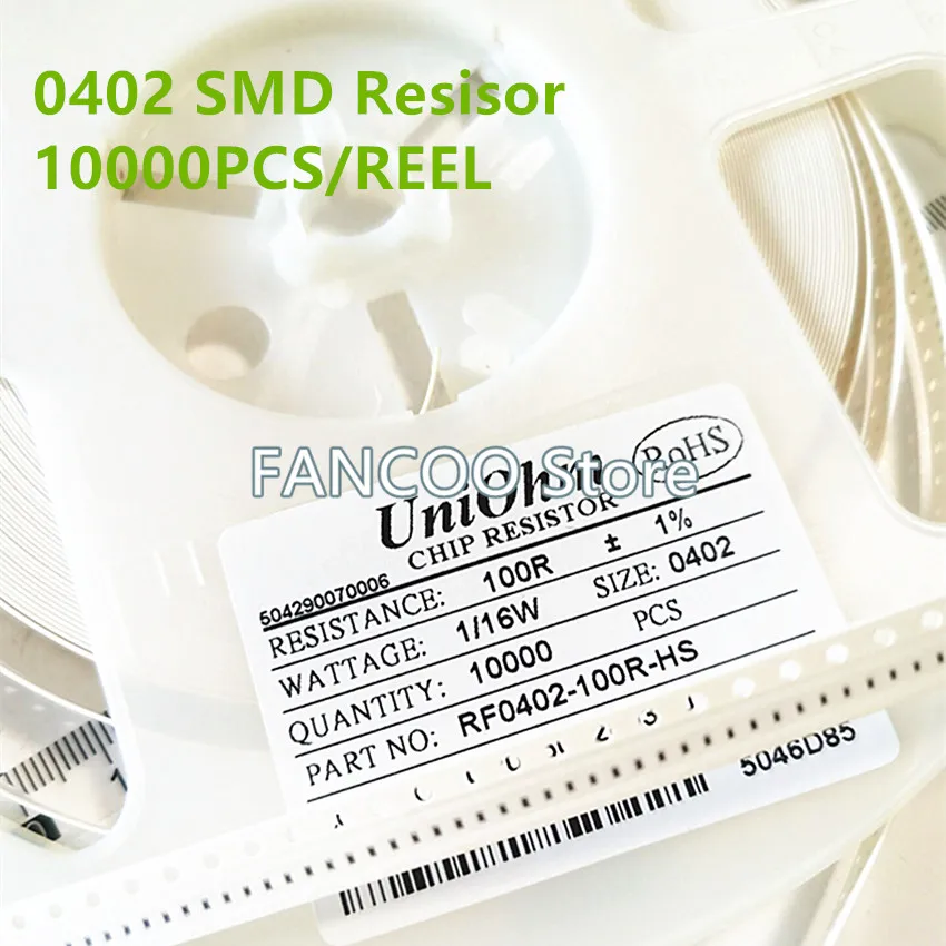 1reel 0402 1% SMD резистор 10K-100K 10K 10.2K 10.5K 10.7K 11K 11.3K 11.5K 11.8K 12K 12.1K 12.4K 12.7K 13K 13.3K 13.7K 14K 14.3K Изображение 3