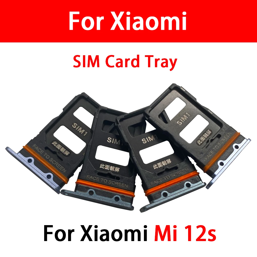 20 Шт Лоток для SIM-карт Слот для чипов Выдвижной держатель Сменная Ремонтная деталь для Xiaomi Mi 12 Pro Mi 12S Ultra Изображение 0