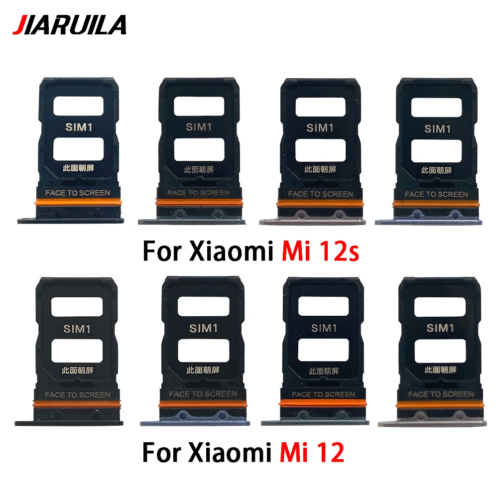 20 Шт Лоток для SIM-карт Слот для чипов Выдвижной держатель Сменная Ремонтная деталь для Xiaomi Mi 12 Pro Mi 12S Ultra Изображение 5