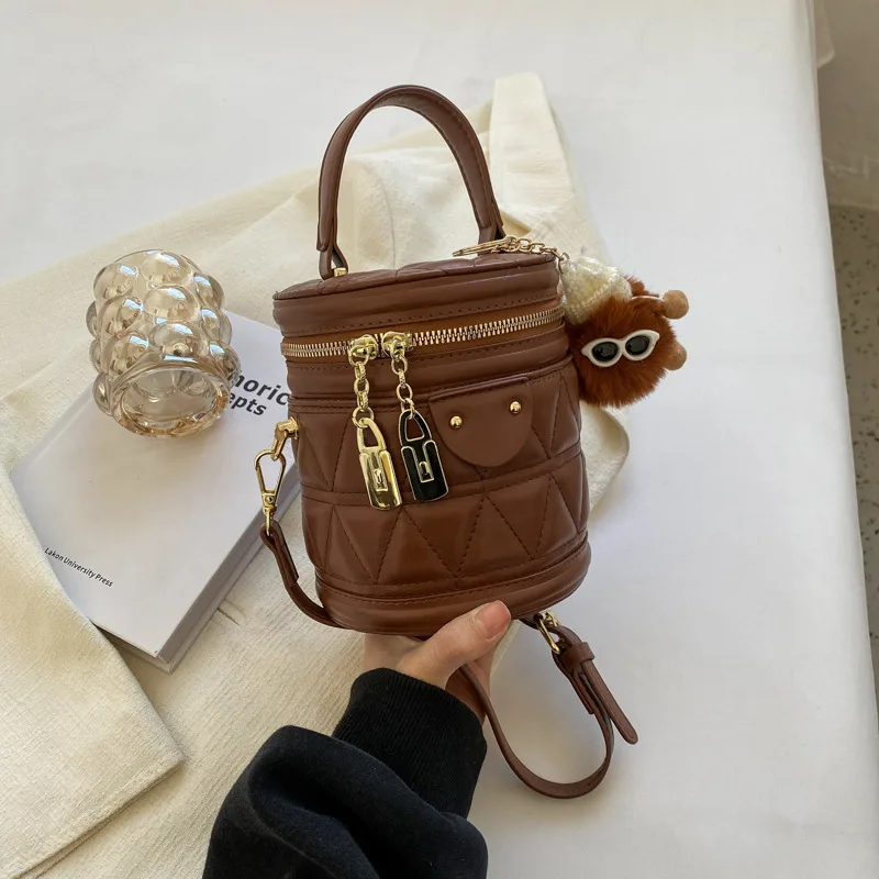 2023 Известный бренд дизайнерских сумок для женщин, роскошная копия bolso, женская сумка через плечо с геометрическим дизайном, сумка-мешок на шнурке Изображение 0