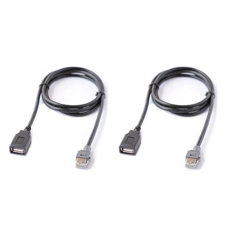 2X Автомобильный мультимедийный головной блок USB интерфейсный кабель-адаптер для KIA HYUNDAI ELANTRA MISTRA TUCSON Изображение 0