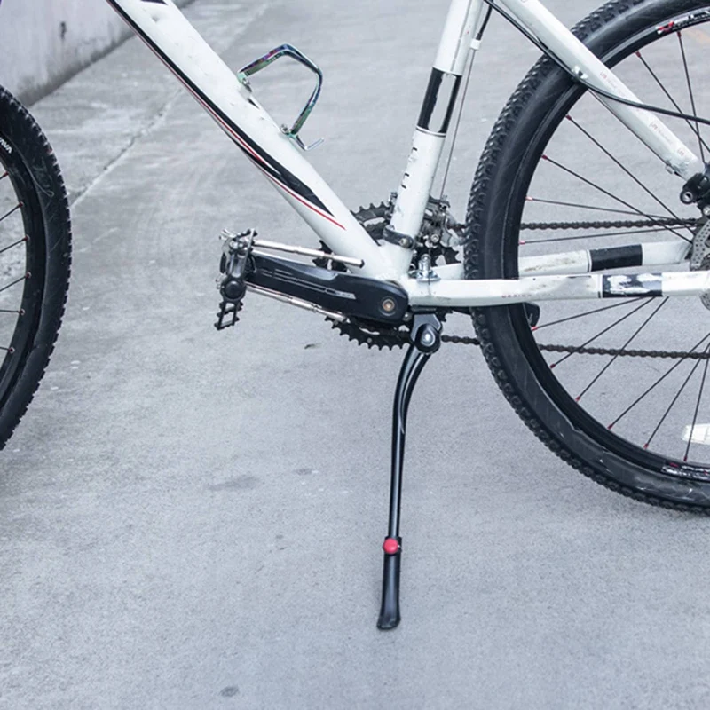 2X Велосипедная Подставка для ног, Регулируемая Алюминиевая, Складывающаяся Сбоку Велосипеда, Велосипедная Боковая Подставка Для Парковки, Штанга для ног, Горный Дорожный Велосипед Изображение 1