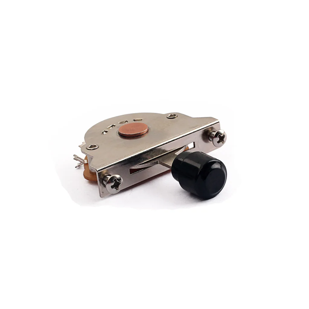 3-ходовой рычажный переключатель звукоснимателя с черным наконечником для запасных частей электрогитары Les Paul Изображение 3
