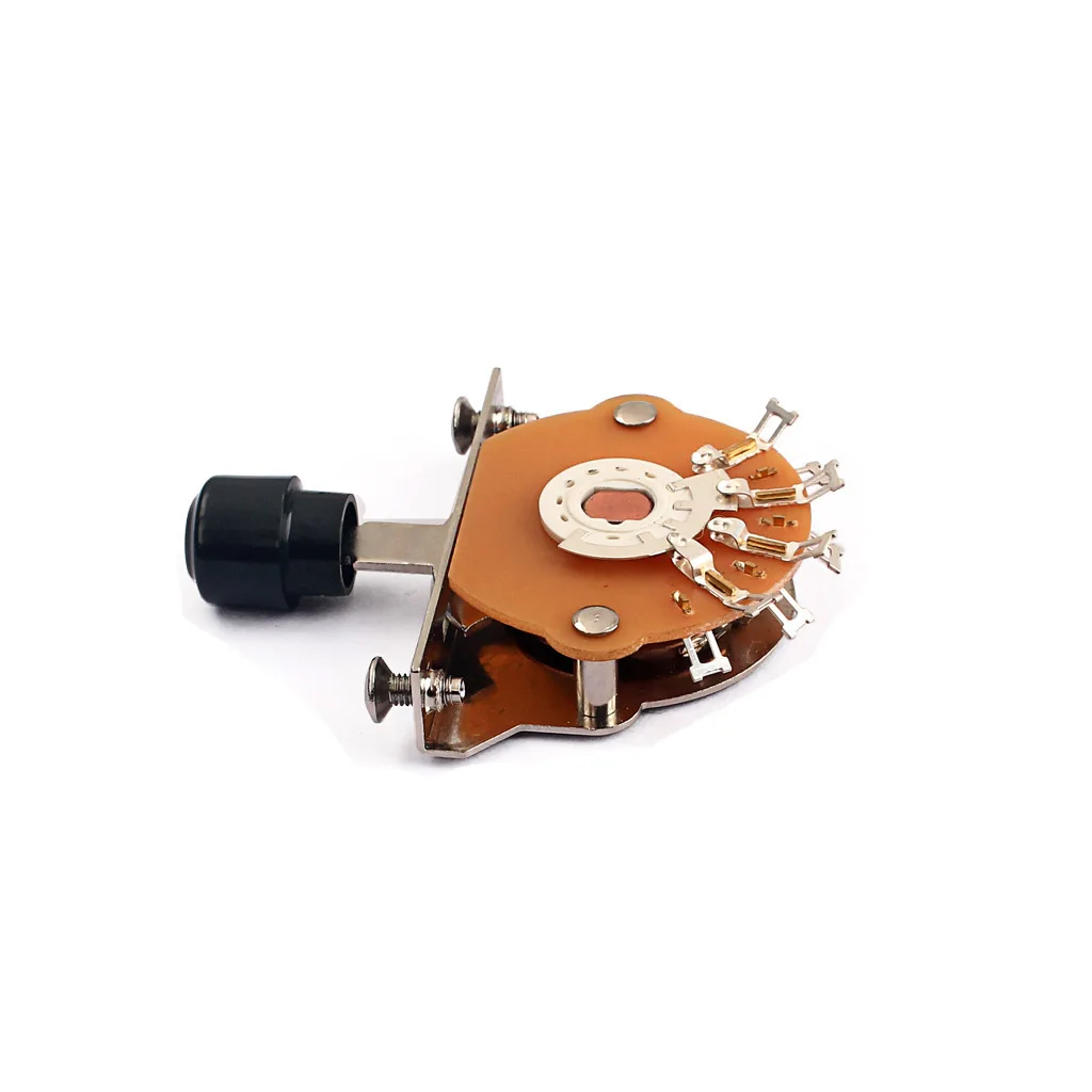 3-ходовой рычажный переключатель звукоснимателя с черным наконечником для запасных частей электрогитары Les Paul Изображение 4