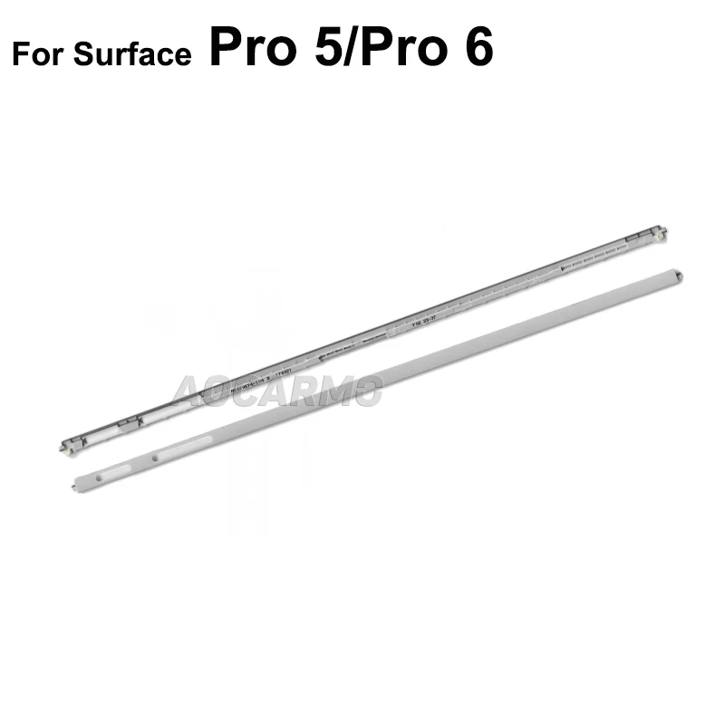 Aocarmo Для Microsoft Surface Pro 5 6 Pro5 Pro6 Замена Пластиковой полосы Верхней Рамки ЖК-дисплея Изображение 1