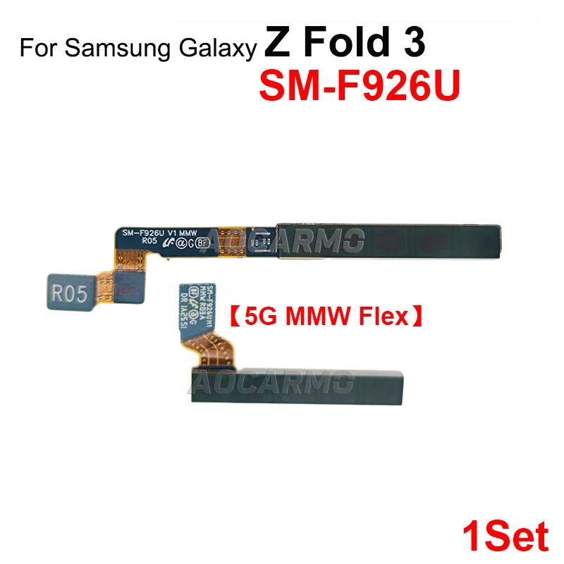 Aocarmo Для Samsung Galaxy Z Fold3 SM-F926U 5G mmWave Сигнальный Антенный Модуль MMW Замена Гибкого кабеля Изображение 1