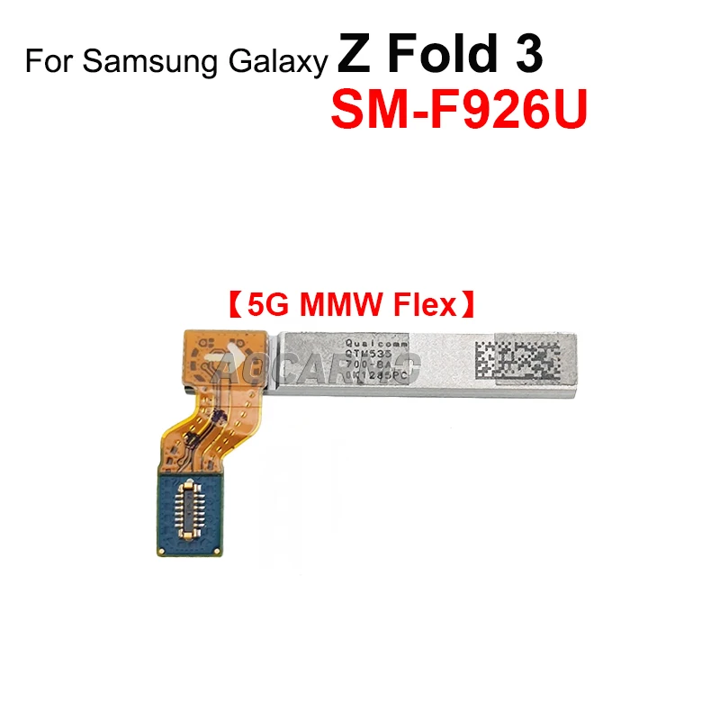 Aocarmo Для Samsung Galaxy Z Fold3 SM-F926U 5G mmWave Сигнальный Антенный Модуль MMW Замена Гибкого кабеля Изображение 3