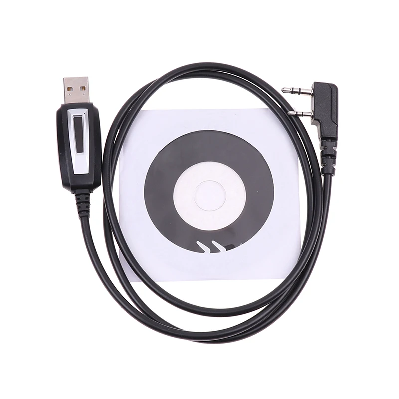 Baofeng USB Кабель Для Программирования С Компакт-Диском С Драйверами Для Baofeng UV-5R UV5R 888S Двухстороннее Радио Двойная Рация Изображение 0
