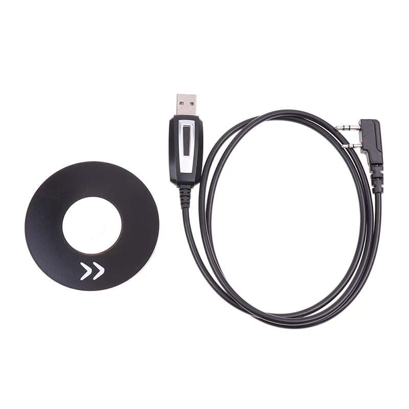 Baofeng USB Кабель Для Программирования С Компакт-Диском С Драйверами Для Baofeng UV-5R UV5R 888S Двухстороннее Радио Двойная Рация Изображение 3