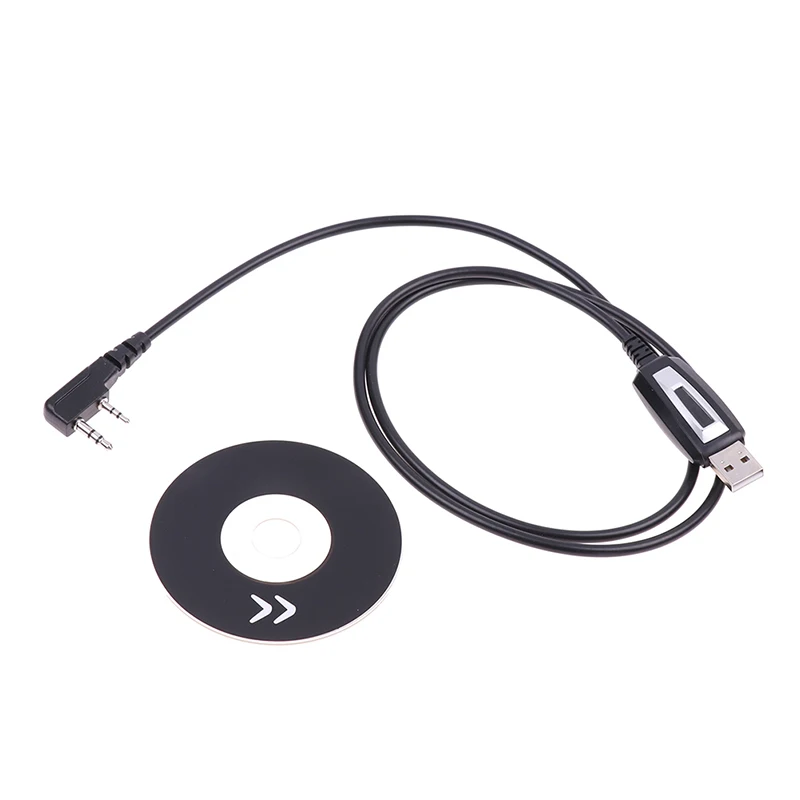 Baofeng USB Кабель Для Программирования С Компакт-Диском С Драйверами Для Baofeng UV-5R UV5R 888S Двухстороннее Радио Двойная Рация Изображение 4