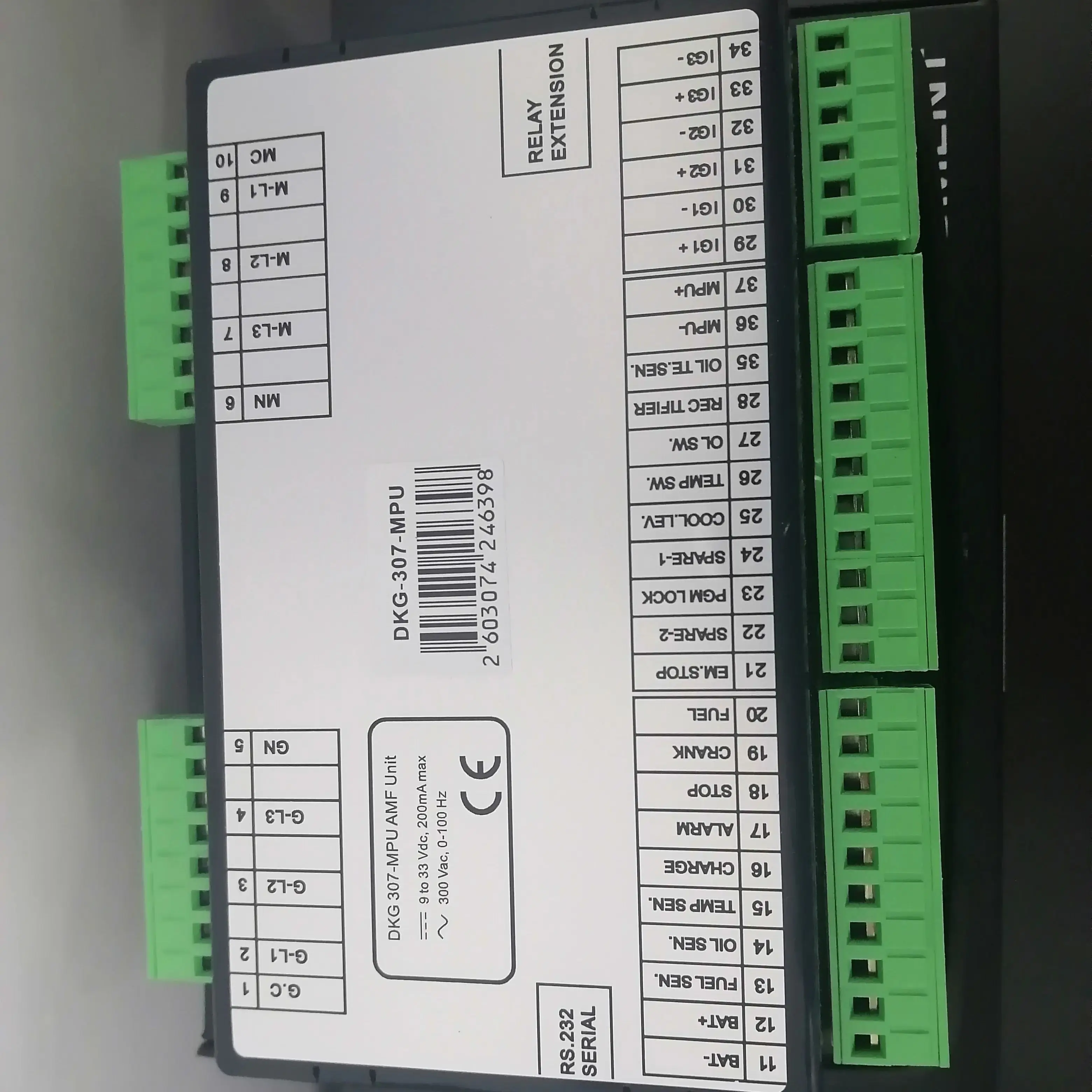 DKG307 Копия Модуля Управления Datakom MPU AMF CAN Генератор С Автоматическим Отключением Сети Панель Контроллера Часть Генераторной Установки D300 D105 D155D309 Изображение 4