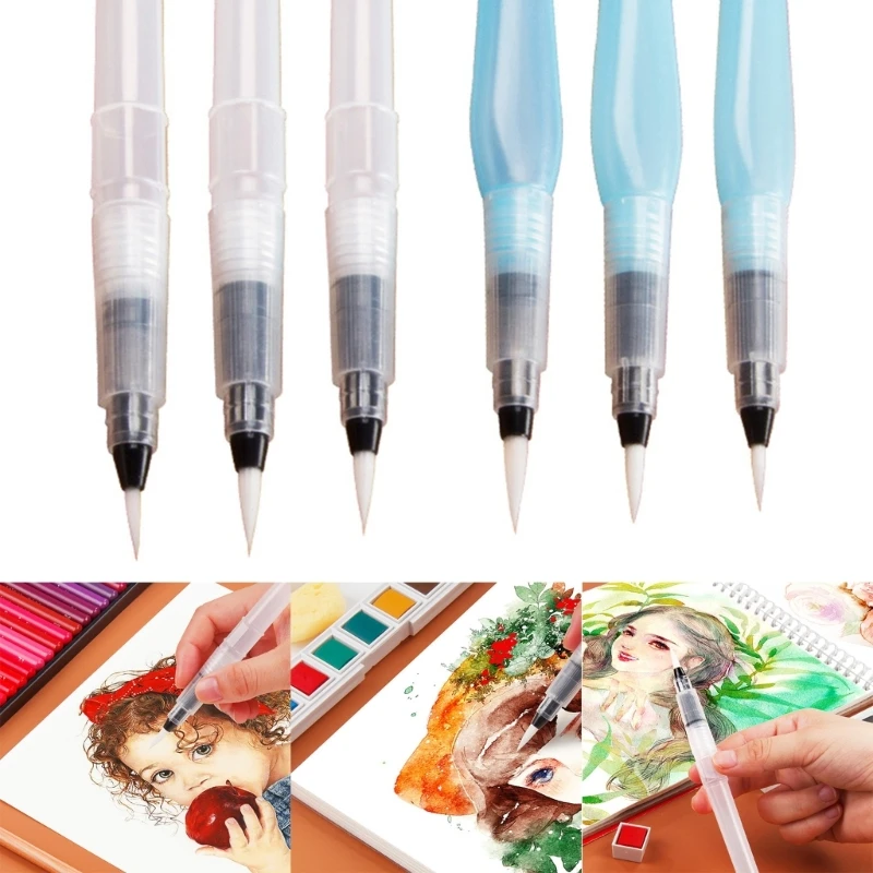 F3MA Акварельная кисть, акварельные кисти для рисования своими руками, акварельные кисти, ручка Изображение 4