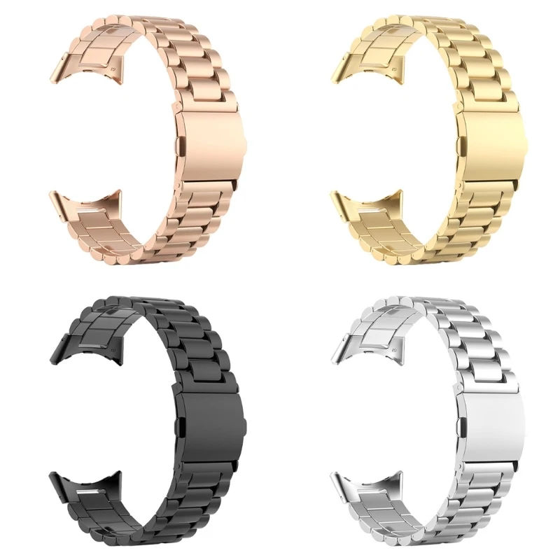 G5AA Для умных часов Регулируемый металлический ремешок-петля, браслет для наручных часов, браслет из нержавеющей стали Изображение 0