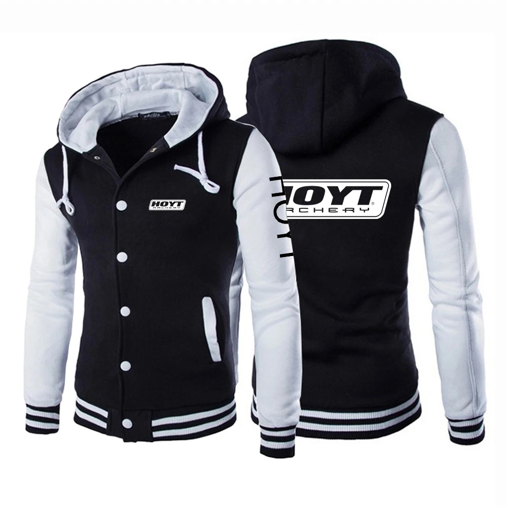 Huo Yite archery 2023 новая повседневная бейсбольная форменная куртка pilot jacket мужская брендовая одежда, продающая флисовую прострочку. Изображение 0