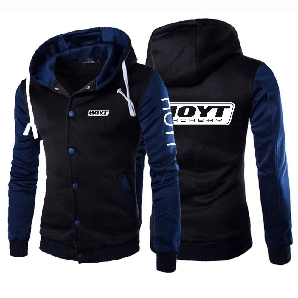 Huo Yite archery 2023 новая повседневная бейсбольная форменная куртка pilot jacket мужская брендовая одежда, продающая флисовую прострочку. Изображение 2