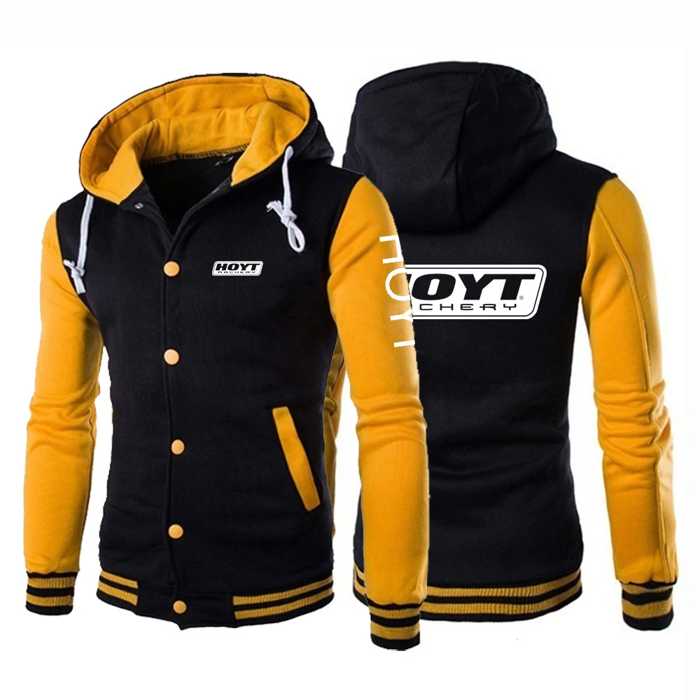 Huo Yite archery 2023 новая повседневная бейсбольная форменная куртка pilot jacket мужская брендовая одежда, продающая флисовую прострочку. Изображение 3