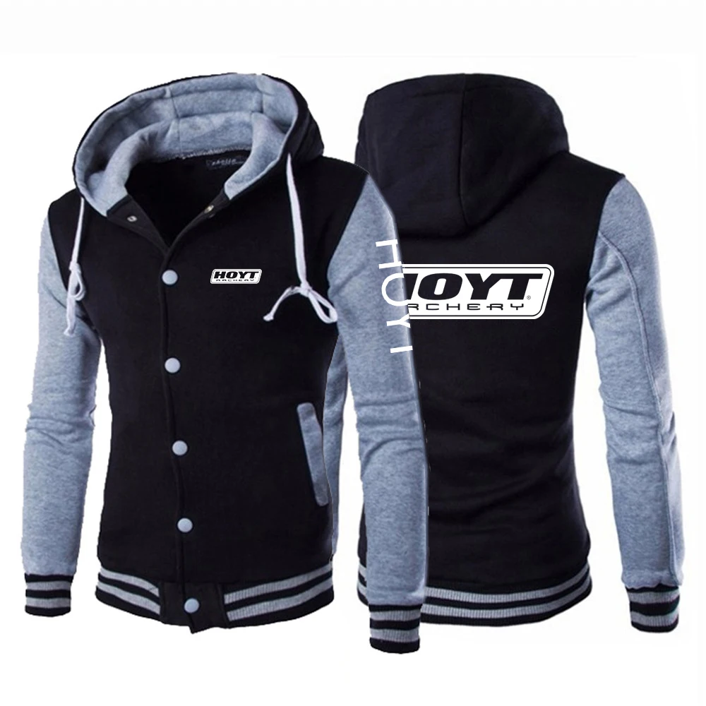 Huo Yite archery 2023 новая повседневная бейсбольная форменная куртка pilot jacket мужская брендовая одежда, продающая флисовую прострочку. Изображение 4
