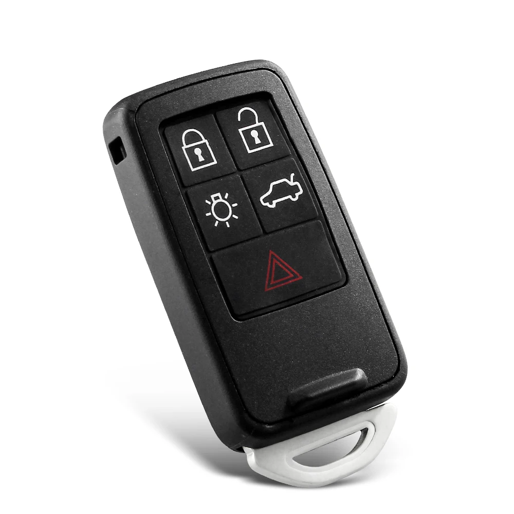 KEYYOU Smart Remote Car Key Shell Для Volvo XC60 S60 S60L V40 V60 S80 XC70 5/6 Кнопок Смарт-Чехол Для Ключей Автомобиля Изображение 3