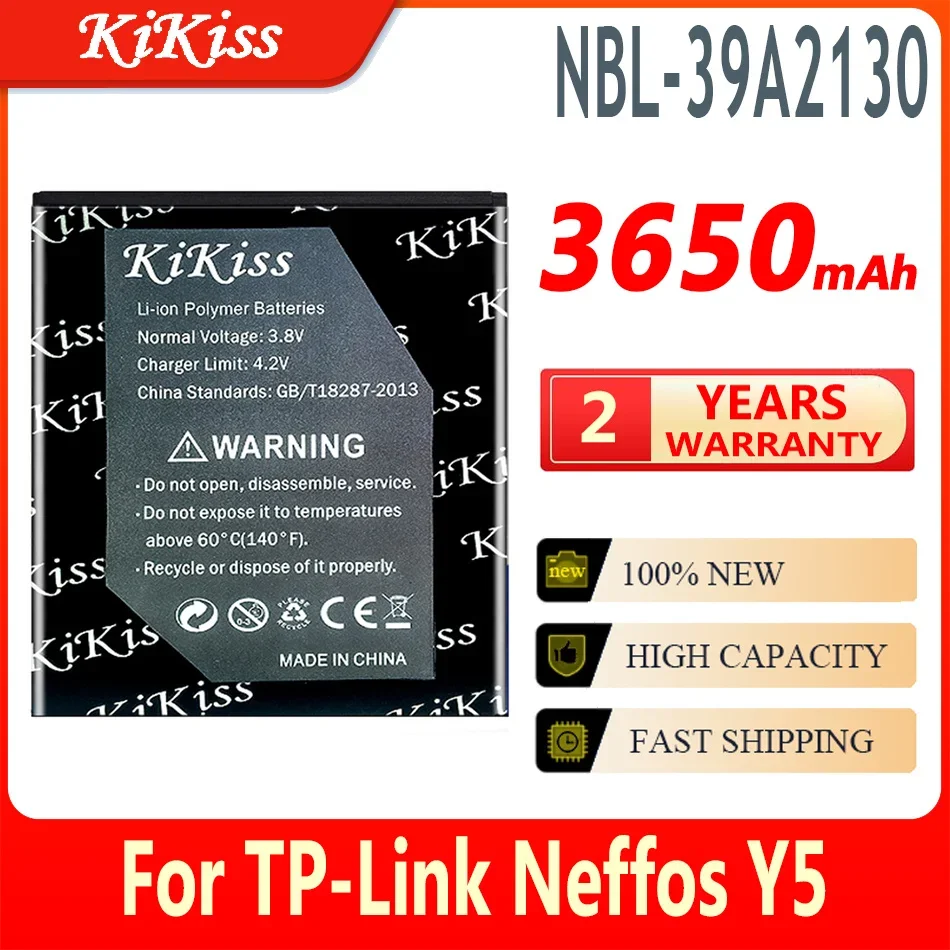 NBL-39A2130 Для TP-Link Neffos Y5 TP802A Аккумулятор 3650 мАч Замена Мобильного Телефона Batteria Batterie Аккумулятор AKKU Изображение 0
