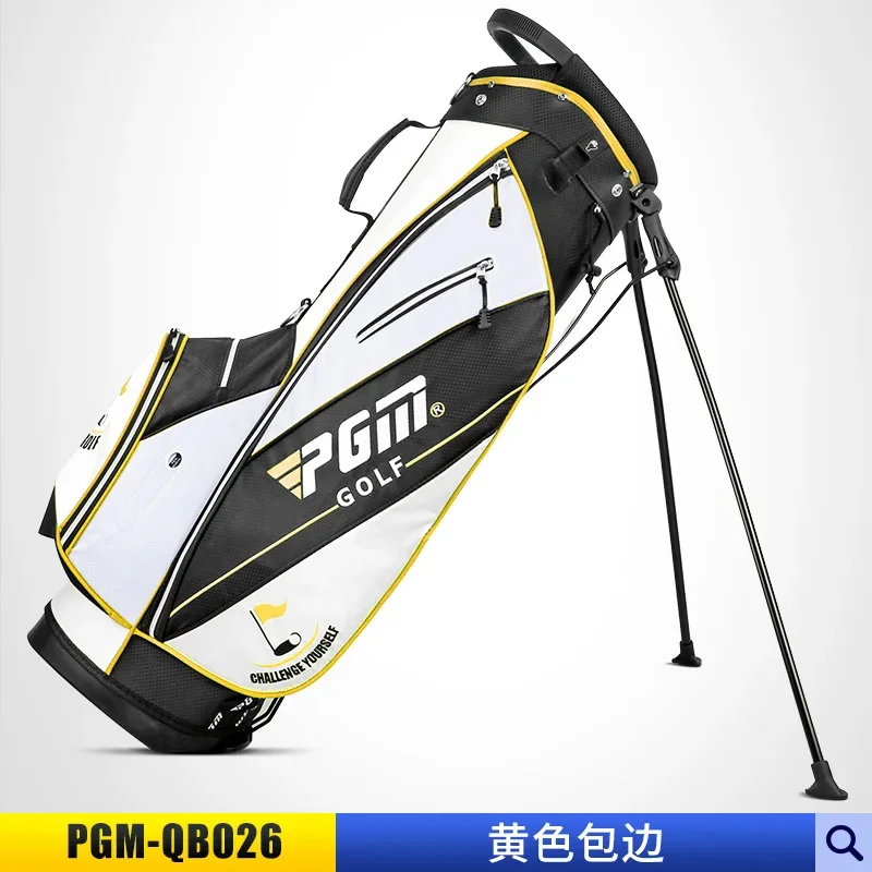 PGM Для мужчин и женщин, ультралегкая сумка для гольфа, портативная водонепроницаемая сумка для гольфа, плечевой ремень, 14 карманов с колесом, Дорожная упаковка Изображение 4