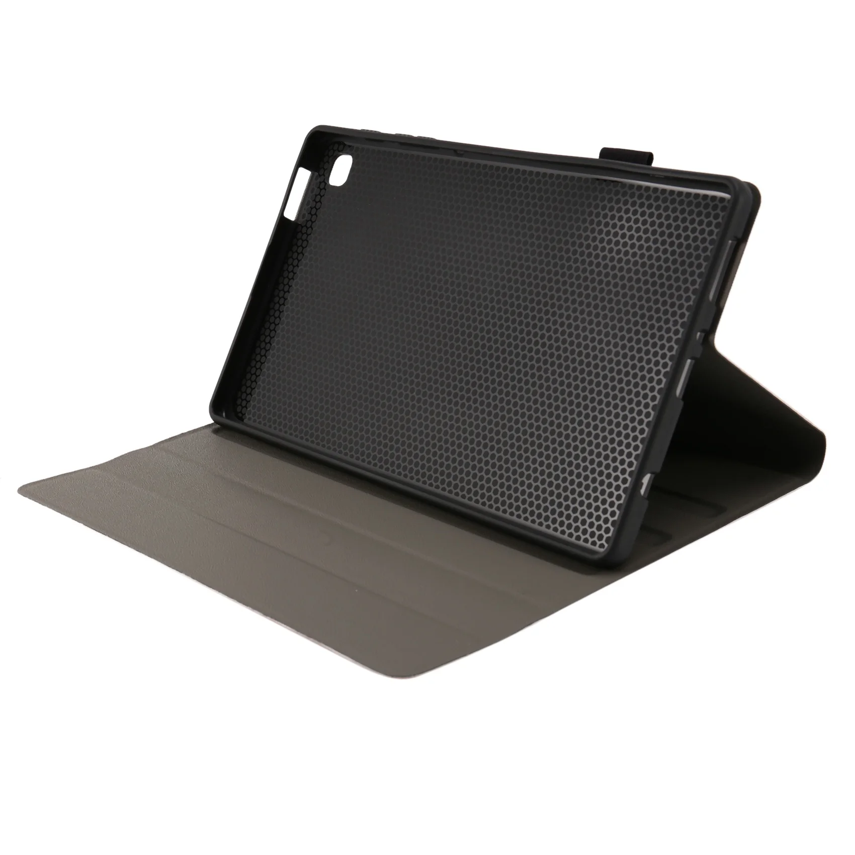 PU Чехол + клавиатура для Samsung Tab A7 Lite 8,7-дюймовый Планшет T220/T225 с Откидной крышкой, Подставка для планшета с беспроводной клавиатурой (A) Изображение 5