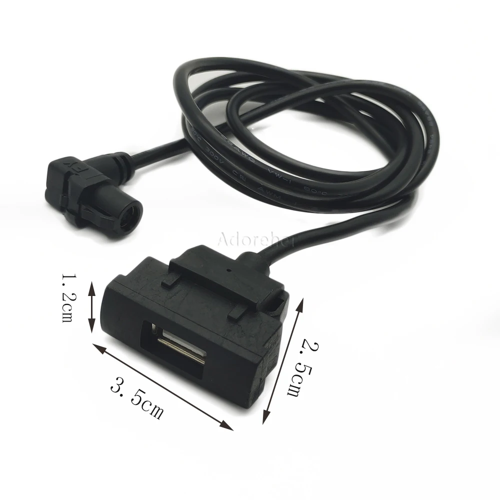 RCD510 RCD315 USB кабель порт зарядки радио разъем для Skoda Octavia 2 Golf 5 Tiguan mk1 Jetta 5 passat b6 аксессуары для тюнинга Изображение 4