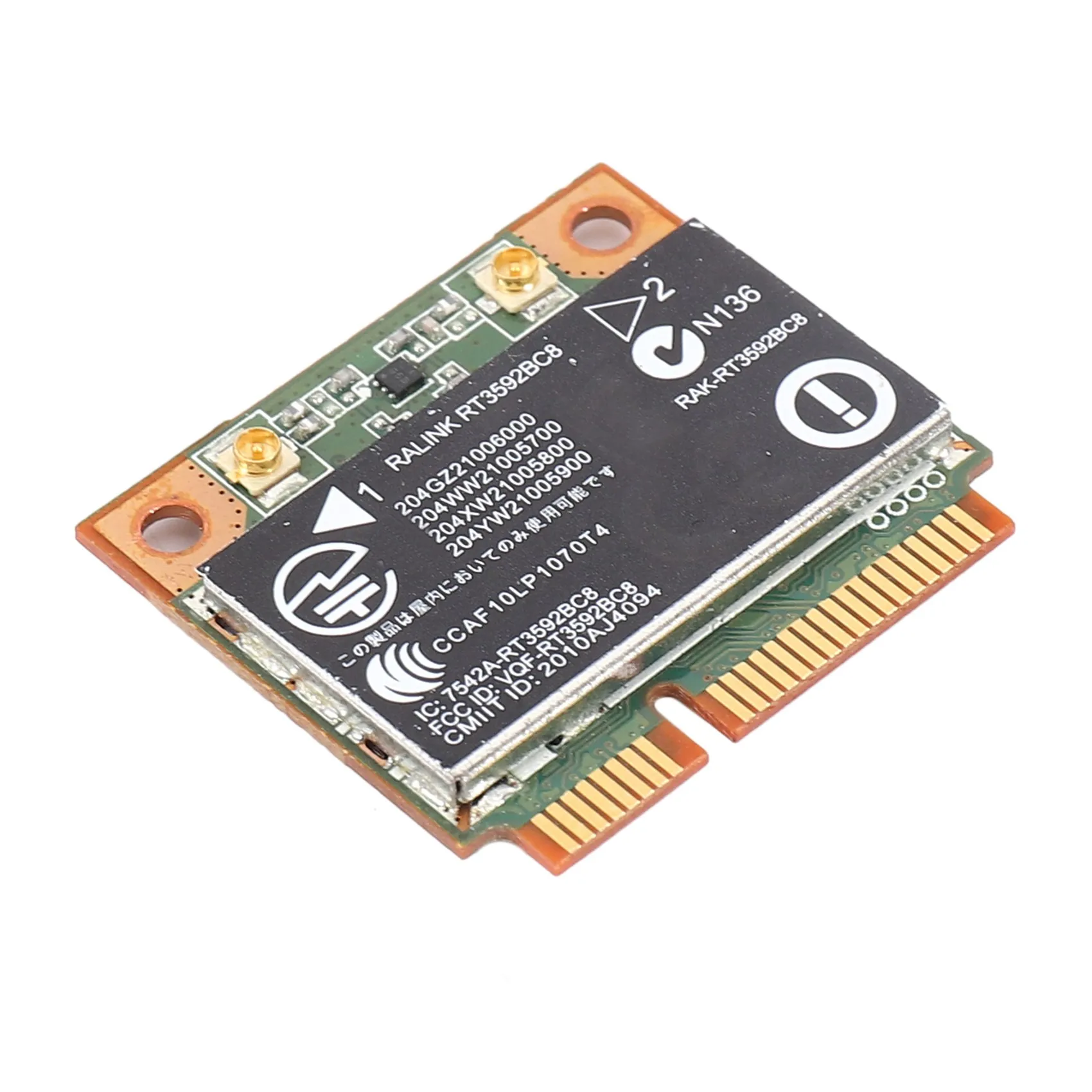 RT3592BC8 Двухдиапазонная Беспроводная карта 300M и Bluetooth 3.0 для HP 4530S 4330S 4430S 4230S SPS: 630813-001 Изображение 2