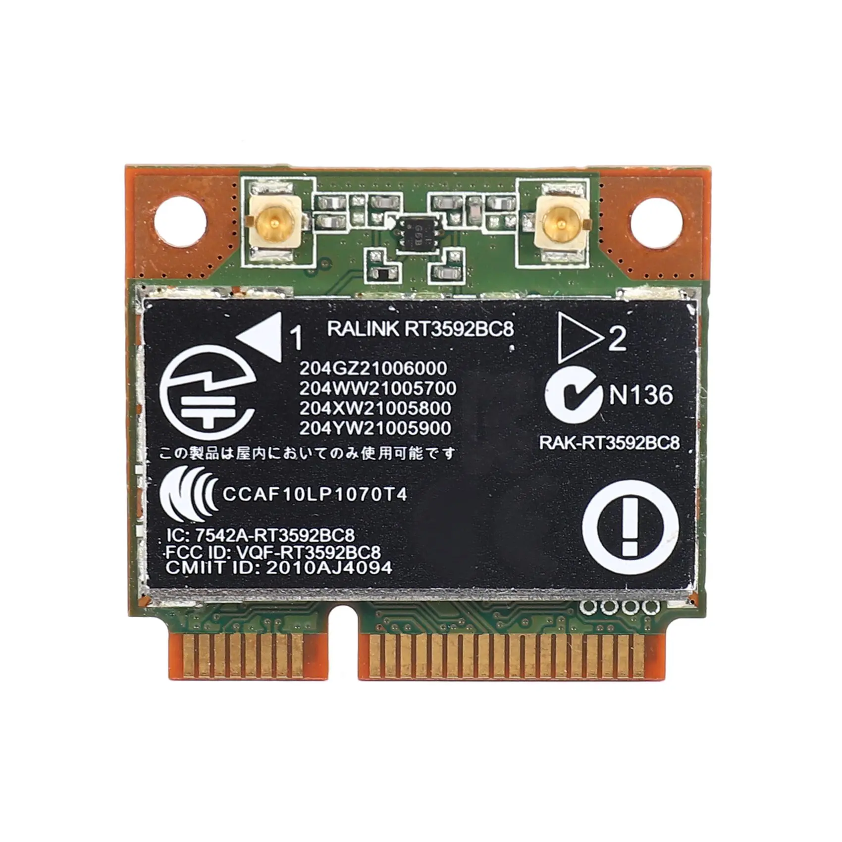 RT3592BC8 Двухдиапазонная Беспроводная карта 300M и Bluetooth 3.0 для HP 4530S 4330S 4430S 4230S SPS: 630813-001 Изображение 4