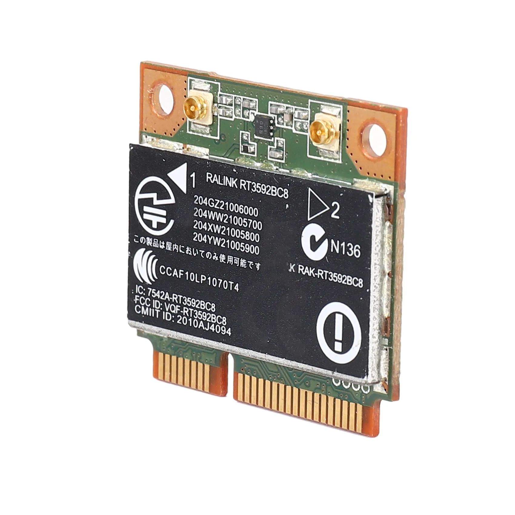 RT3592BC8 Двухдиапазонная Беспроводная карта 300M и Bluetooth 3.0 для HP 4530S 4330S 4430S 4230S SPS: 630813-001 Изображение 5