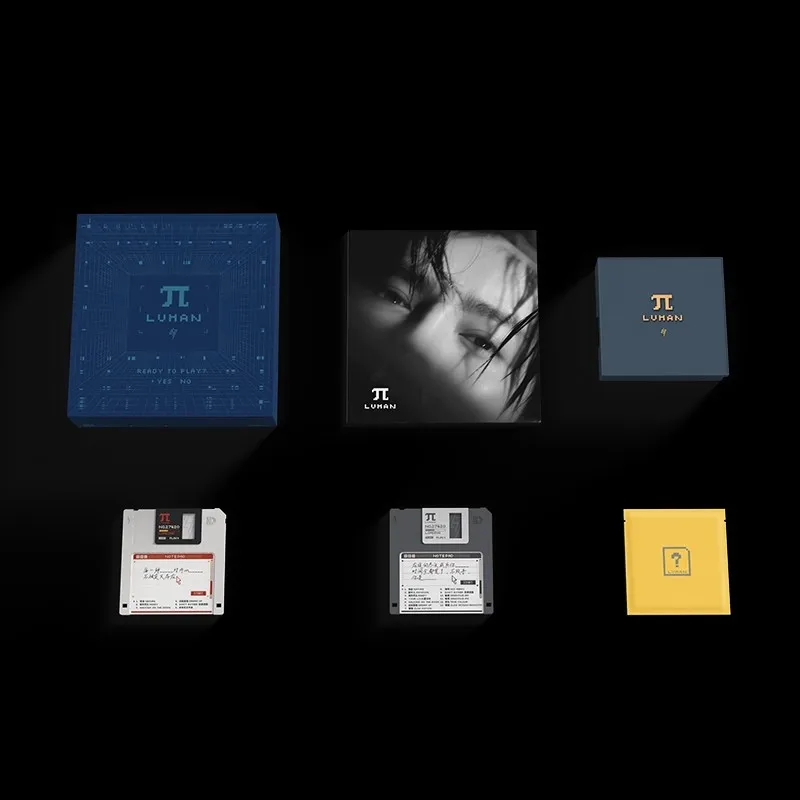 USB-альбом Luhan's Collection «π » Китайской поп-певицы Лу Хань С Фото, Лирическая Книга + Подарок Фанатам с Фотокарточкой Изображение 1