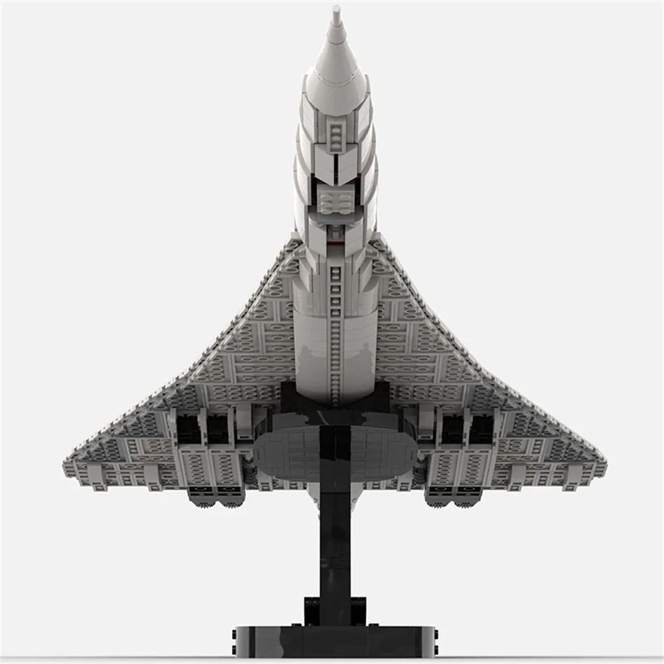 WW2 Военное Оружие США Concorde 1:80 MOC Строительные Блоки Истребитель DIY Модель Технология Коллекция Экспертов Кирпичные Игрушки Рождественские Подарки Изображение 3