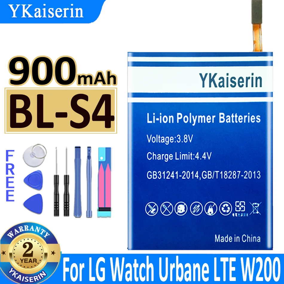YKaiserin BL-S3 BL-S1 BL-S5 BL-S7 BL-S2 BL-S8 BL-S4 Аккумулятор Для LG G Watch R W110 W150 W100 W100KT VC200 W281 W280 W280A bateria Изображение 4