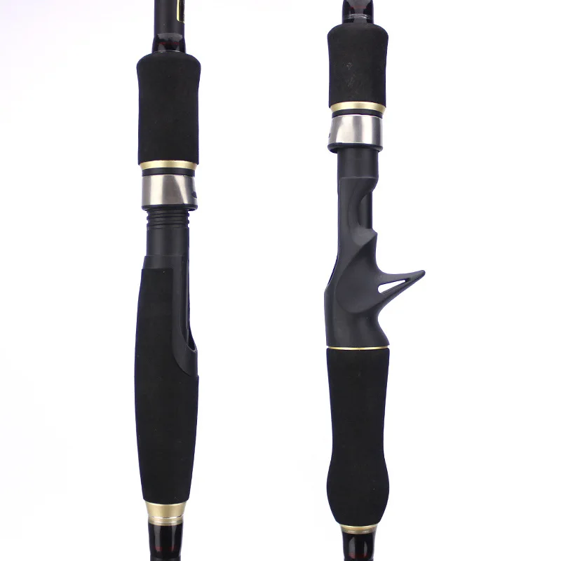 ZY412 Короткая выдвижная удочка с длинным ходом, прямая ручка, карбоновая портативная удочка длиной 2,7 м Изображение 3