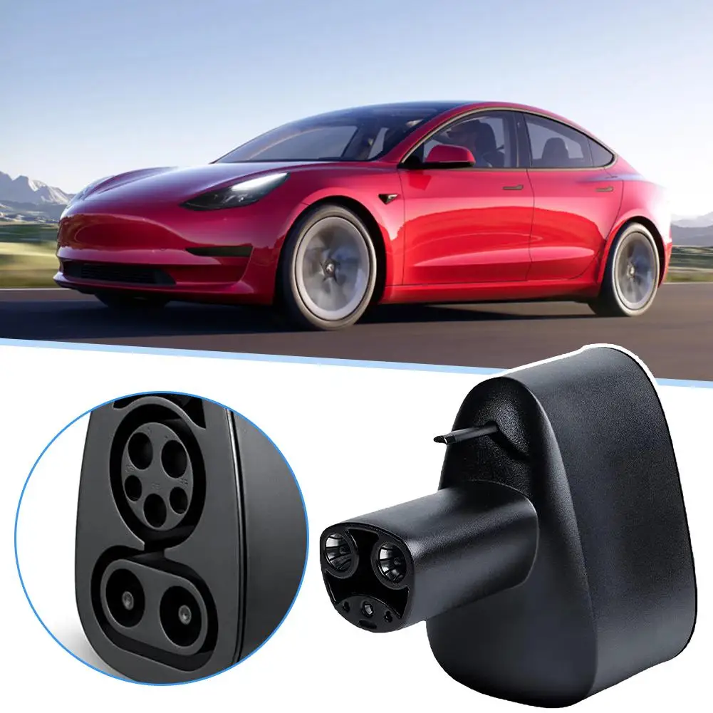 Адаптер быстрой Зарядки для Tesla Model 3/S/X/Y С Зарядным Устройством постоянного тока мощностью до 250 кВт Комбинированный Адаптер Зарядного Устройства Для электромобилей T0V7 Изображение 5