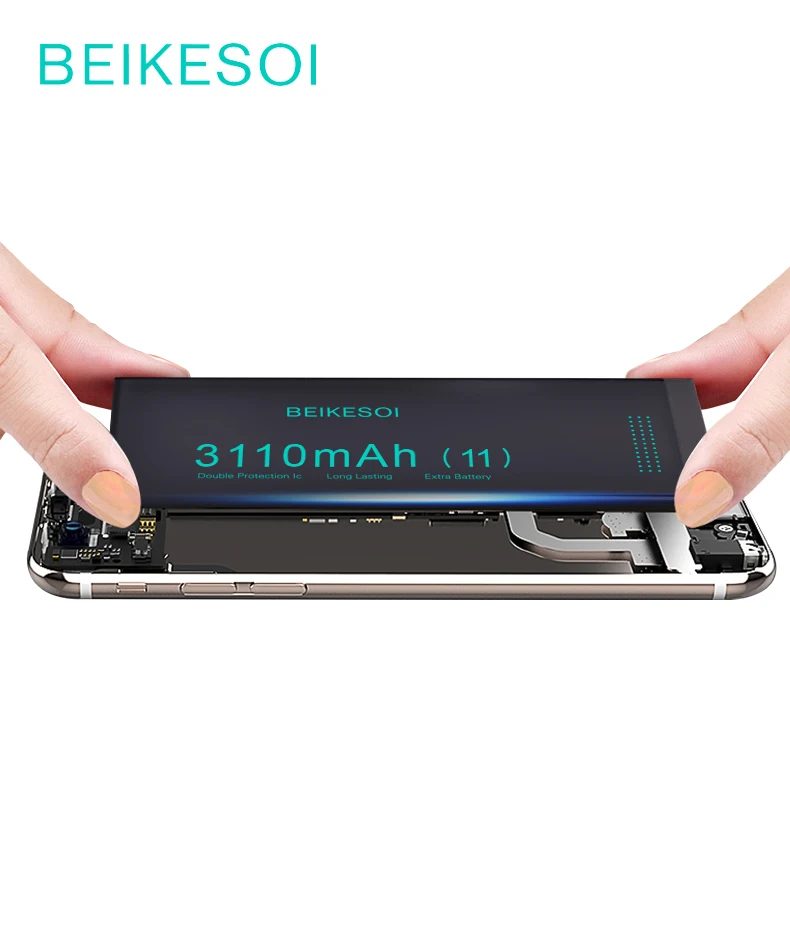 Аккумулятор BEIKESOI для iPhone 11 pro MAX аккумулятор высокой емкости Бесплатная доставка. для iPhone 11pro 11promax Высококачественный аккумулятор Изображение 3