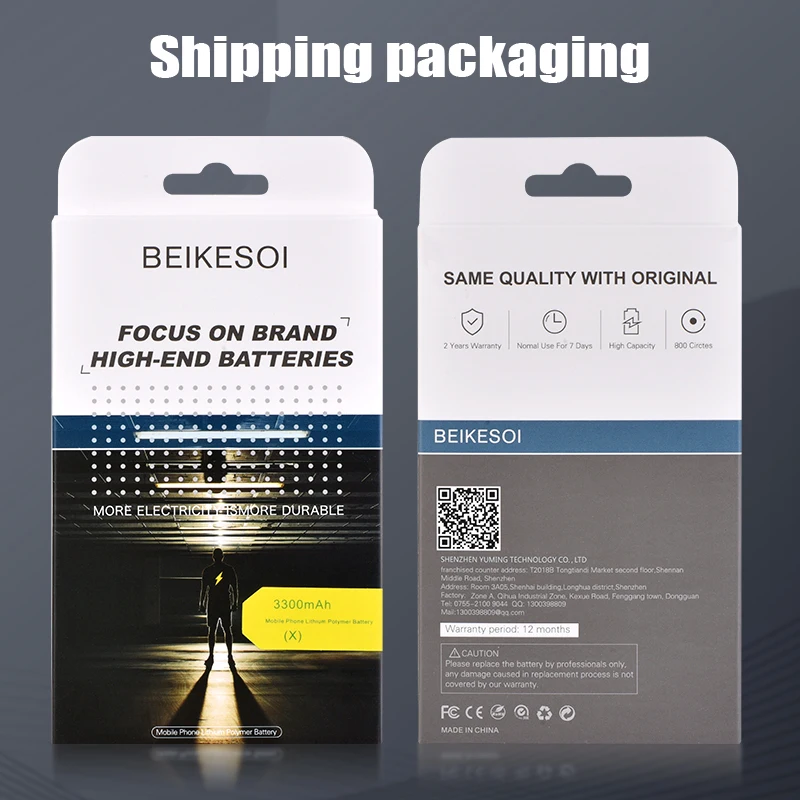 Аккумулятор BEIKESOI для iPhone 11 pro MAX аккумулятор высокой емкости Бесплатная доставка. для iPhone 11pro 11promax Высококачественный аккумулятор Изображение 5