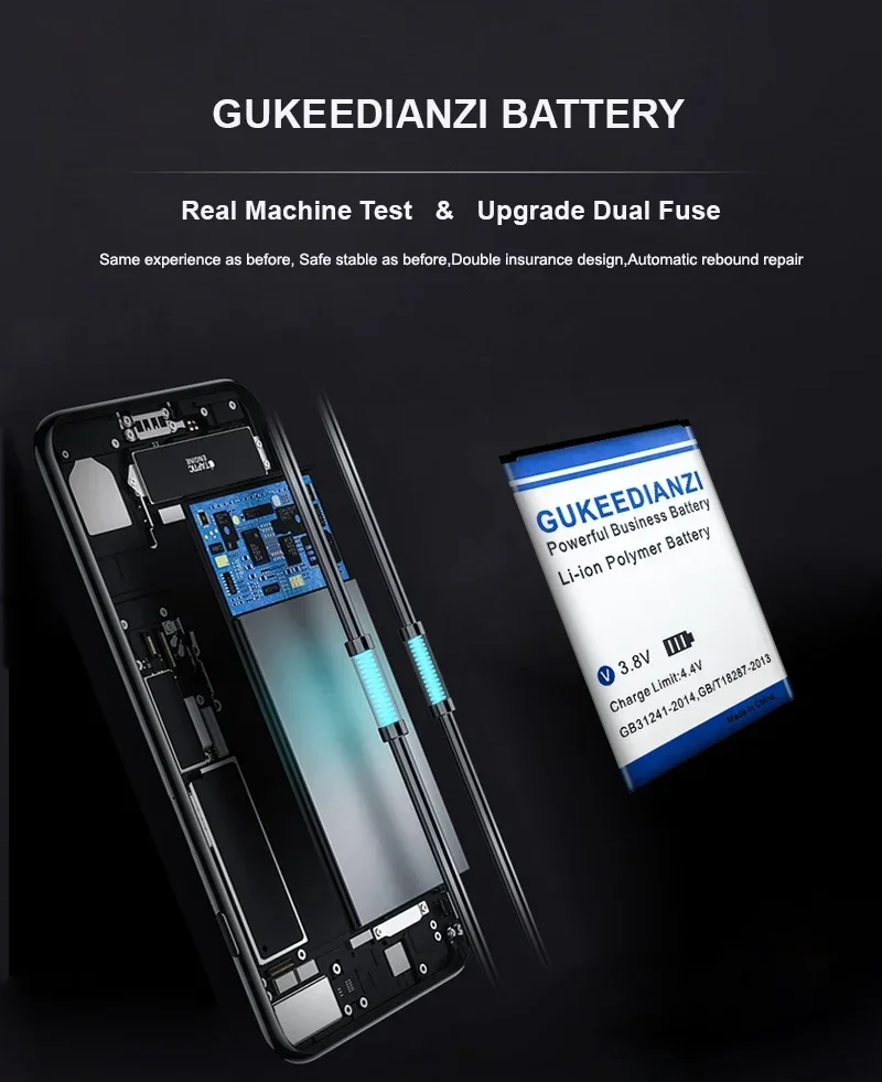Аккумулятор GUKEEDIANZI для HOMTOM HT16/Для HOMTOM HT16 Pro HT16Pro Сменный аккумулятор, 5000 мАч, Номер для отслеживания Изображение 5