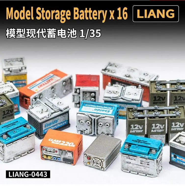Аккумуляторная батарея LIANG Liang-0443 в масштабе 1/35 x 16 Изображение 0