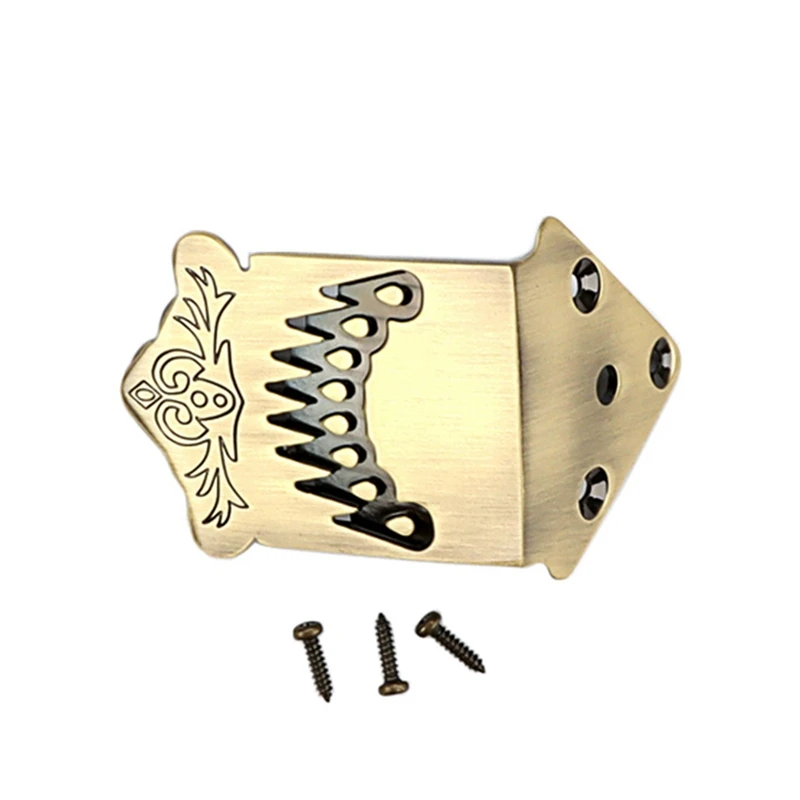 Бронзовый наконечник мандолины для 8-кольцевой струны 3-6-Струнная Коробка для сигар Гитарные запчасти Аксессуары Изображение 4