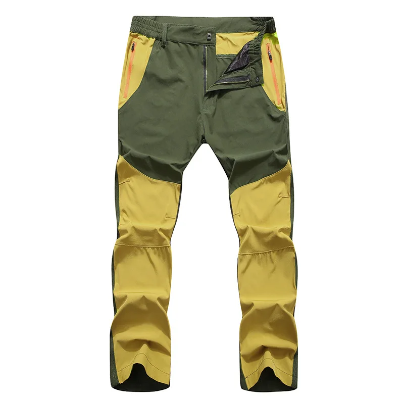 Быстросохнущие дышащие влагоотводящие, износостойкие, эластичные штурмовые штаны с новой тонкой секцией на открытом воздухе, подходящие по цвету, Водонепроницаемые эластичные штурмовые брюки Изображение 4