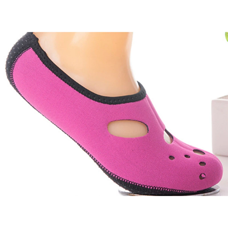 Водонепроницаемая обувь для женщин и мужчин; летняя обувь для босоножек; быстросохнущие водные носки для пляжного плавания; упражнения для йоги; аквааэробика; Изображение 1