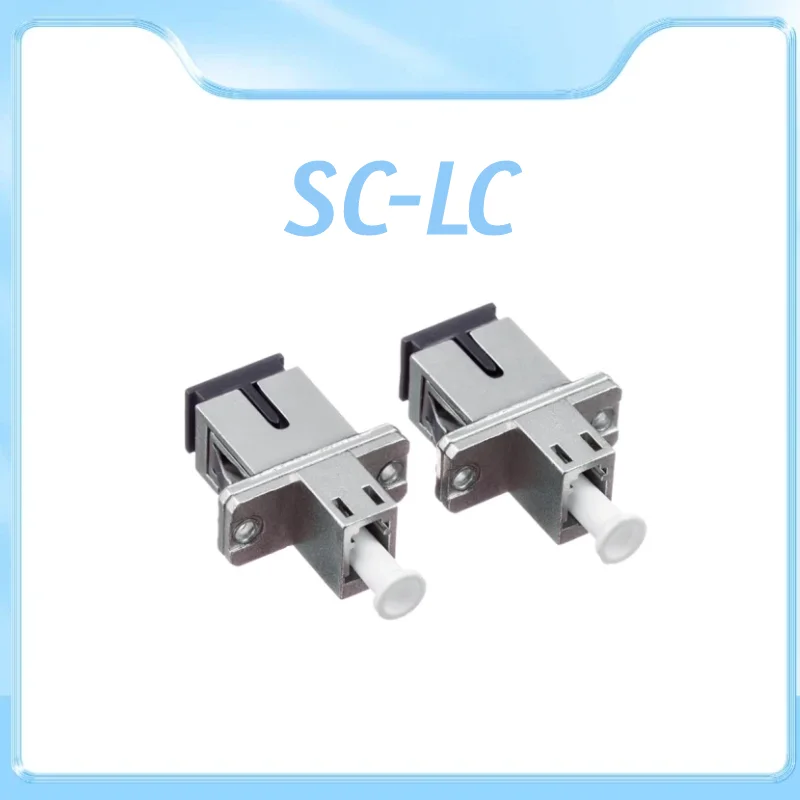 Волоконно-оптический соединитель SC-LC волоконно-оптический адаптер lc-sc одномодовый фланцевый оптический соединитель для пайки проводов конвертер Изображение 0